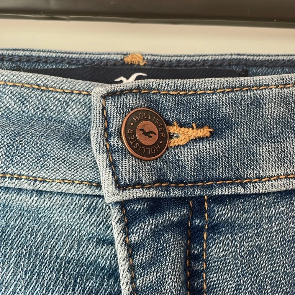 Hollister Curvy High Rise Crop Super Skinny Size 15L - Picture 4 of 11